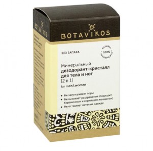Дезодорант минеральный Mineral Deodorant Stick, 125 г, "Botavikos"